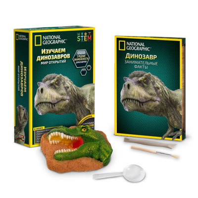 Нат Гео. Игровой набор "Изучаем динозавров". TM National Geographic