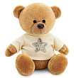 Медведь Топтыжкин коричневый Звезда 17 см