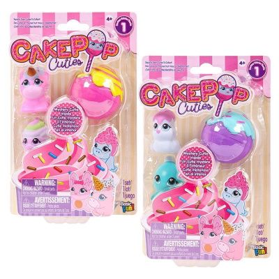Набор игрушек Cake Pop Cuties, 1 серия, 2 вида в ассортименте, 3 штуки в наборе