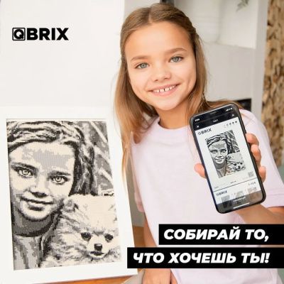 Алмазная фотомозаика QBRIX Original