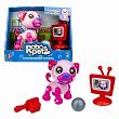 1 toy, игрушка интерактивная Озорной щенок розовый со звуком