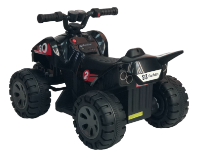 Детский электромобиль квадроцикл (6V4.5AH) TR118 черный 