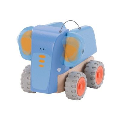 WW-4069 Деревянная игрушка "Самосвал-Слоненок, Miniworld"