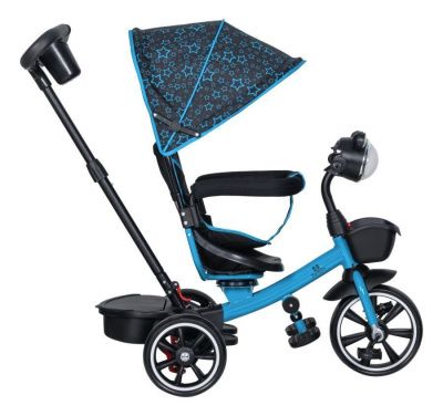 Детский трехколесный велосипед (2022) Farfello AX-25 Синие Звезды/Blue Stars 