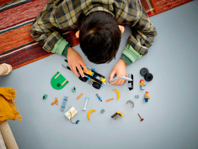 60385 Конструктор детский LEGO City Строительный экскаватор, 148 деталей, возраст 5+