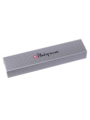 50385 Перьевая ручка в белом металлическом корпусе (цвет чернил: синий), в подарочной коробке