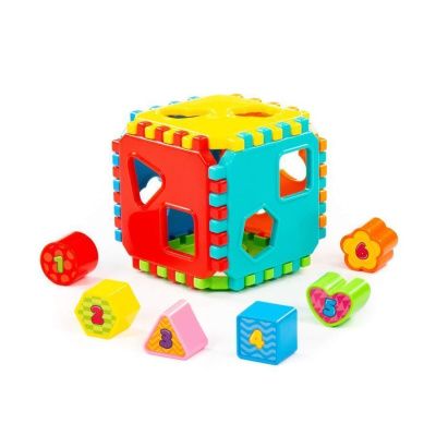 Развивающая игрушка ПОЛЕСЬЕ "Куб" (в коробке)