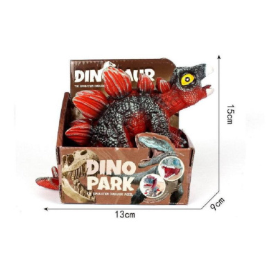 Фигурка Динозаврик Стегозаврик, со звуковыми эффектами, в коробке