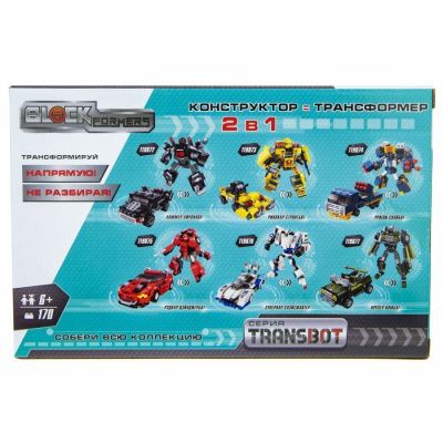 1TOY Blockformers Transbot конструктор "Хаммер-Айронкоп"