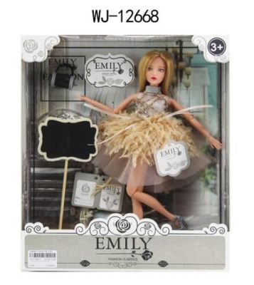 Кукла "Emily. Вечерняя серия" с клатчем и аксессуарами, 30 см