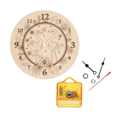 Набор для творчества MAGIC MOMENTS CL-1 Часы Фламинго