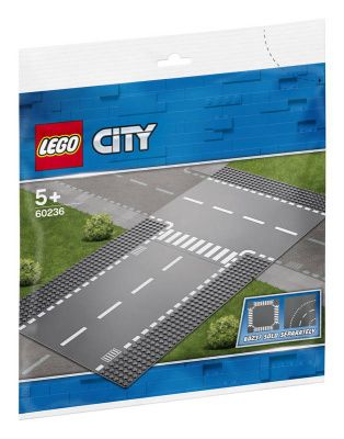 Конструктор LEGO CITY Supplementary Прямой и Т-образный перекрёсток