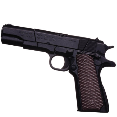 Пистолет-трансформер черно-коричневый, на блистере