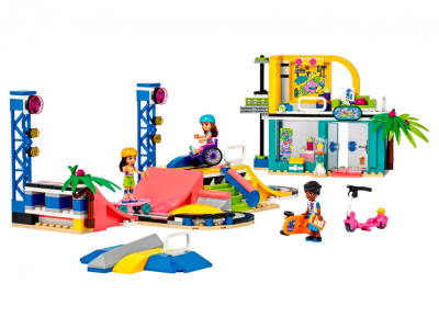 41751 Конструктор детский LEGO Friends Скейт-парк, 431 деталей, возраст 6+