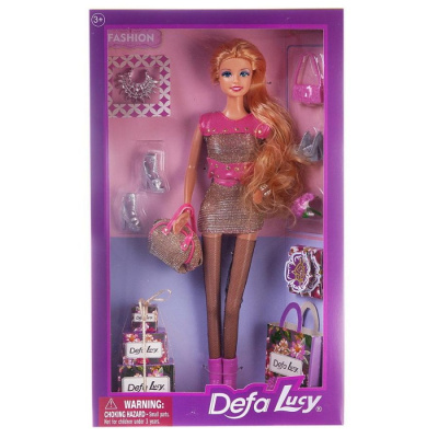 Кукла Defa Lucy Модная девушка с аксессуарами 29 см, 2 вида