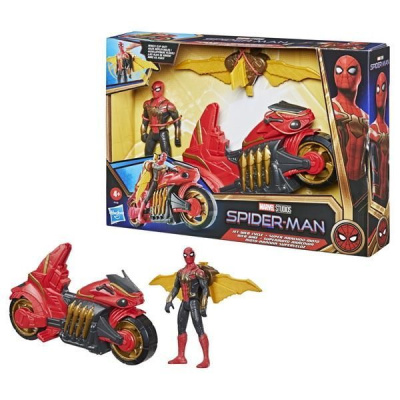 SPIDER-MAN Человек паук на мотоцикле