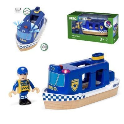 BRIO игровой набор "Полицейский катер" (2 элемента)