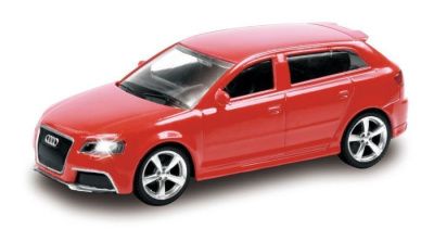 Машина металлическая RMZ City 1:43 4" Audi RS3 Sportback (красный)