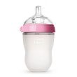 Бутылочка для кормления COMOTOMO, цвет розовый (250 мл) Comotomo Natural Feel Baby Bottle