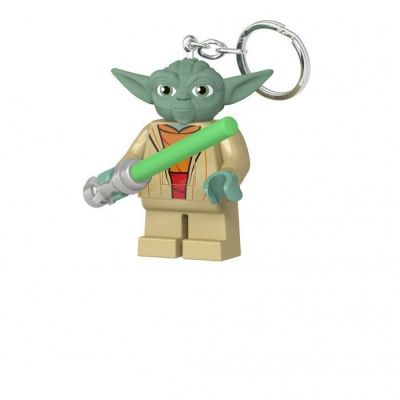 LGL-KE122 Брелок-фонарик для ключей LEGO Star Wars - Yoda with Lightsaber (Йода со световым мечом)