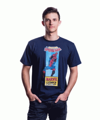 Marvel Spiderman Comics футболка - L