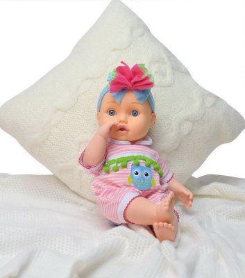 Пупс-кукла "Bambina Bebe" 42 см, с аксессуарами для кормления, звуковые эффекты. ТМ Dimian