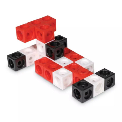 LSP9332-UK "Соединяющиеся кубики. Машинки", с карточками  (115 элементов)