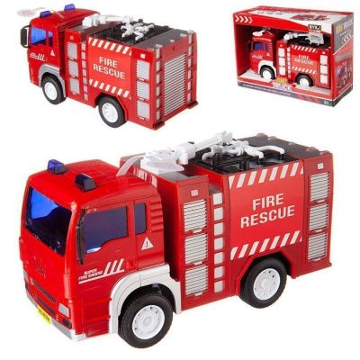 Машинка "Пожарная", 3 вида в ассортименте, размер коробки 24х10,5х17см