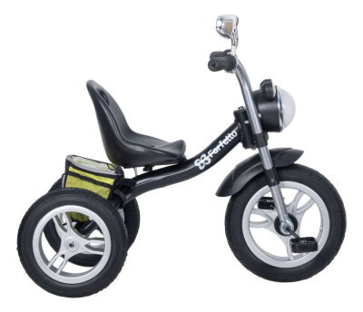 Детский трехколесный велосипед (2022) Farfello S-1209 Черный/Black 