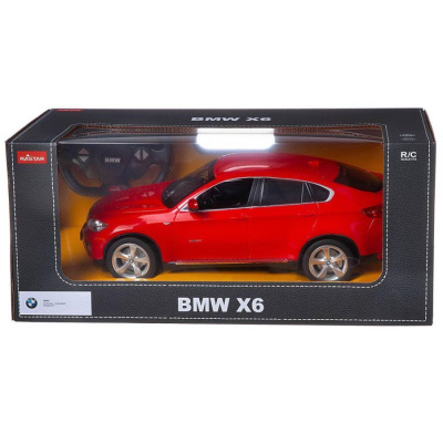 Машина р/у Rastar 1:14 BMW X6 цвет красный 40MHZ