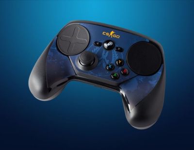 Комплект накладок CSGO Blue Camo для Steam Controller.