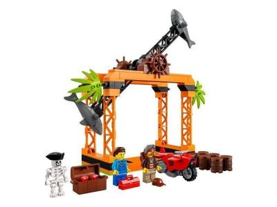 Конструктор LEGO CITY Труковое испытание "Нападение акулы"