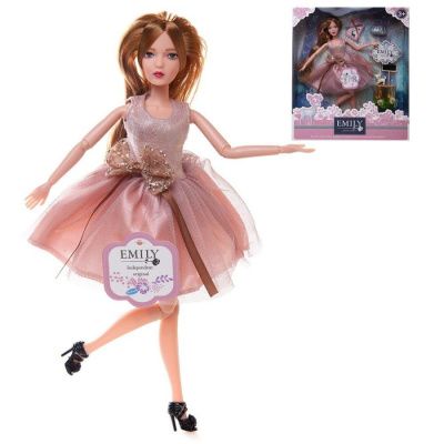 Кукла "Emily. Розовая серия" с собачкой и аксессуарами, 30 см