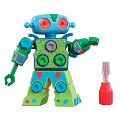 EI-4127 Развивающая игрушка "Закручивай и учись. Робот" (16 элементов с наклейками)