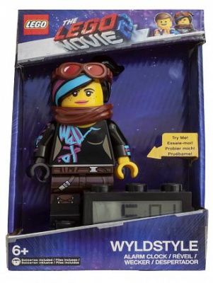 9003974 Будильник LEGO Movie 2 (Лего Фильм 2), минифигура Wyldstyle