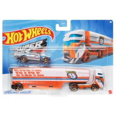Набор машинок Mattel Hot Wheels Трейлер с машинкой