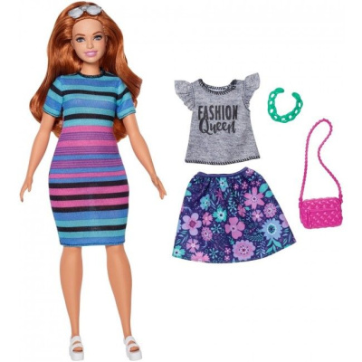Кукла Barbie с дополнительным комплектом одежды Игра с модой, 29 см
