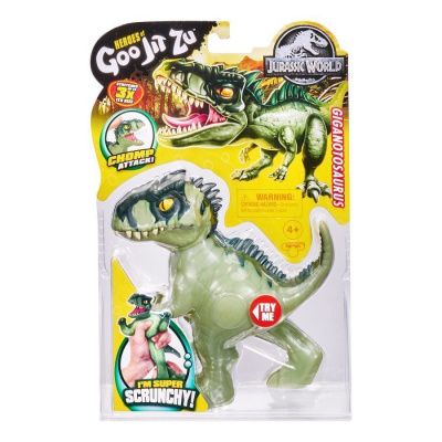 Гуджитсу Игрушка Гиганотозавр Мир Юрского периода тянущаяся фигурка. ТМ GooJitZu