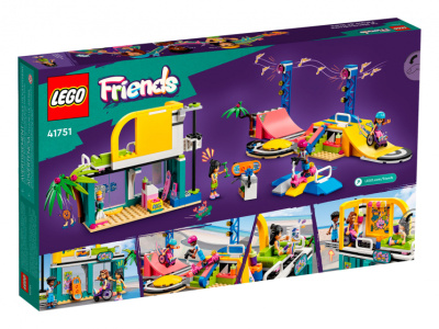 41751 Конструктор детский LEGO Friends Скейт-парк, 431 деталей, возраст 6+