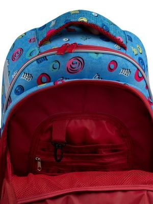 501020004 рюкзак HEAD, модель Cool Girl, размеры 39х29х27см, цвет: голубой/розовый/красный