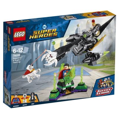 LEGO/SUPER HERОES/76096/Супермен и Крипто объединяют усилия