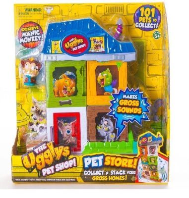 Ugglys Pet Shop-игровой набор Зоомагазин (2 домика+фигурка)