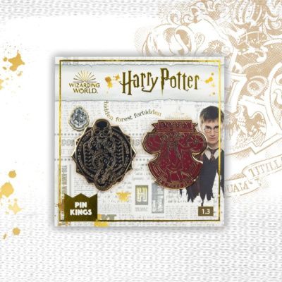 Значок Pin Kings Гарри Поттер 1.3 Чёрная метка и Добби - набор из 2 шт