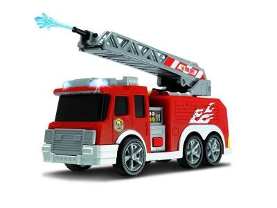 Пожарная машинка 15 см, свет, звук, водяной насос Dickie Toys 3302002