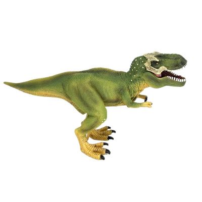 M5009 Фигурка Детское Время - Тираннозавр Рекс (с подвижной челюстью, цвета: зеленый, желтый)
