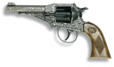 Пистолет Sterling  Metall Western 17,5cm, короб, 8 зарядов