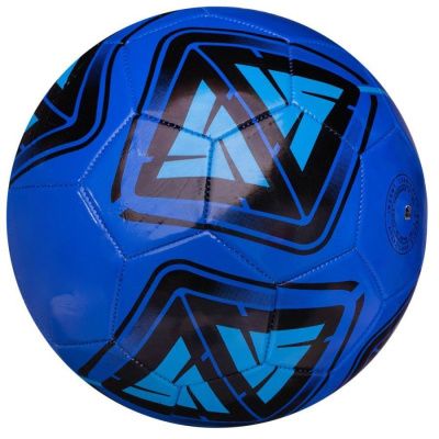 Мяч футбольный 23 см, синий