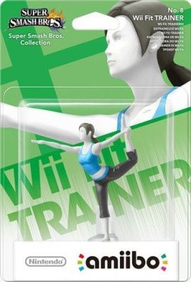 Аксессуар: Amiibo Тренер Wii Fit (коллекция Super Smash Bros.) фигурка.