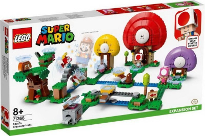 Конструктор LEGO Super Mario Погоня за сокровищами Тоада. Дополнительный набор