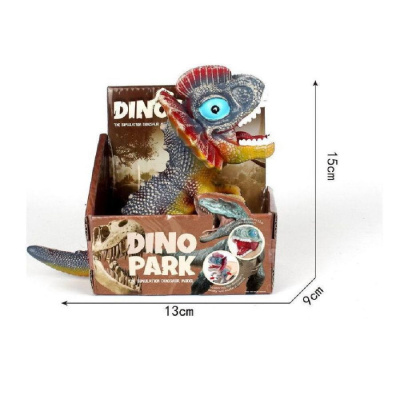Фигурка Динозаврик Дилофозаврик, со звуковыми эффектами, в коробке